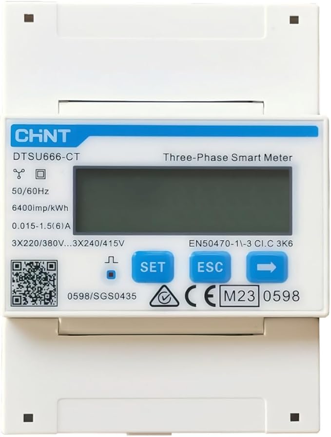 Solax Chint Smartmeter DTSU666-CT